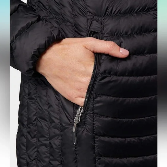 32 Degrees ultra light slim packable down 3/4 length long jacket - Picture 9 of 15